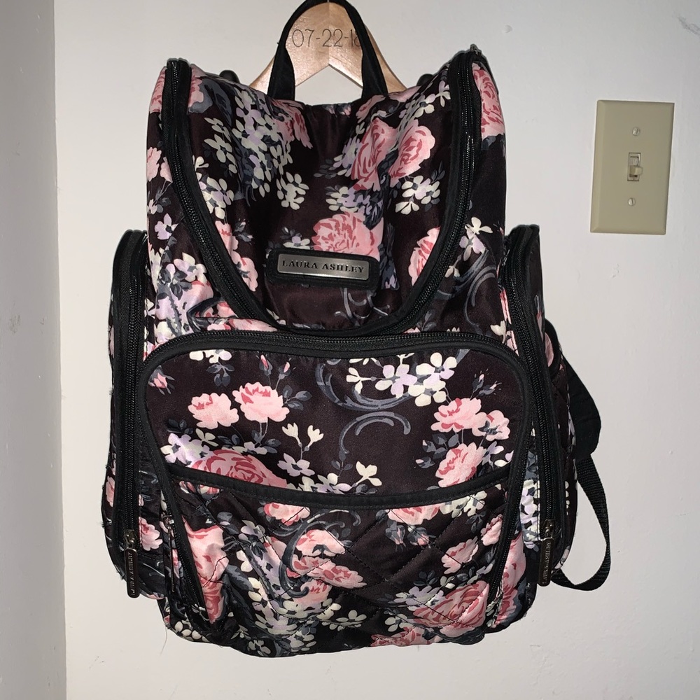 Laura Ashley Floral Diaper Bag